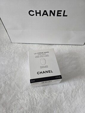 Chanel NIB Chanel Full Size DENIM La Creme Main Hand Creme w/ Case Last One!!